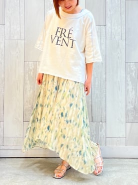 Q♥Officialさん(レディース・154cm)の春コーディネート