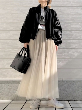 Q♥Officialさん（レディース・155cm）の冬コーディネート