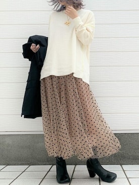 Q♥Officialさん（レディース・155cm）の秋コーディネート