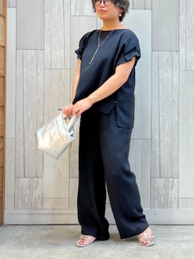 Q♥Officialさん（レディース・154cm）の夏コーディネート