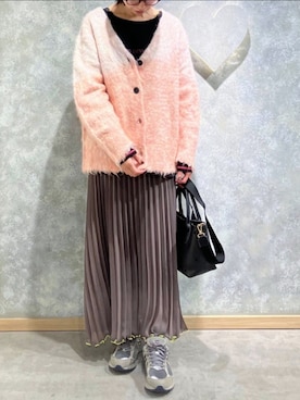 Q♥Officialさん（レディース・164cm）の冬コーディネート