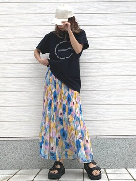 Q♥Officialさん（レディース・155cm）の春コーディネート