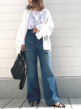 Q♥Officialさん（レディース・155cm）の春コーディネート