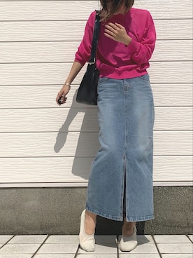 Q♥Officialさん（レディース・155cm）の春コーディネート