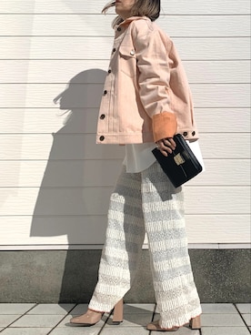 Q♥Officialさん（レディース・155cm）の春コーディネート