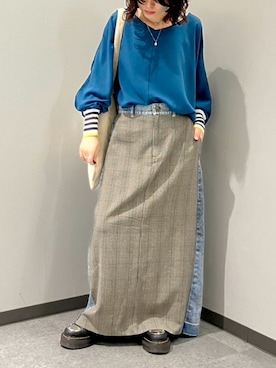 「Q（キュー）のアイテム」を使った、Q♥Officialさん（レディース・147cm）の秋コーディネート