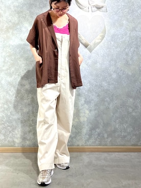 Q♥Officialさん(レディース・164cm)の夏コーディネート