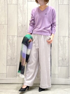 Q♥Officialさん(レディース・154cm)の冬コーディネート