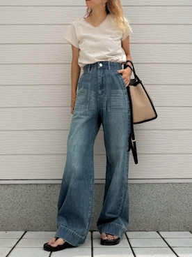 Q♥Officialさん（レディース・155cm）の夏コーディネート