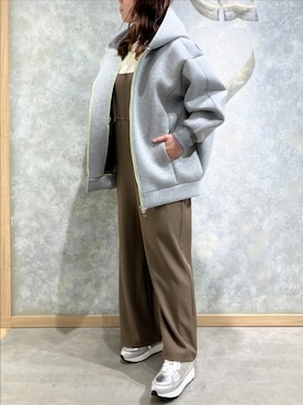 Q♥Officialさん（レディース・157cm）の冬コーディネート