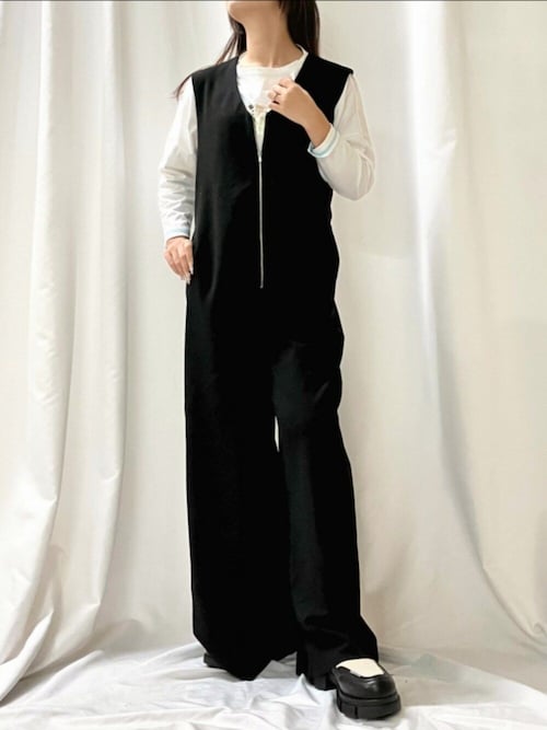 BACKLASH☆黒オールインワン・サロペット BACKLASH☆黒オールインワン