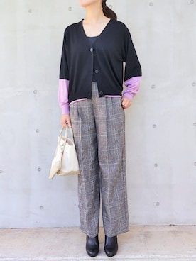 Q♥Officialさん(レディース・163cm)の秋コーディネート