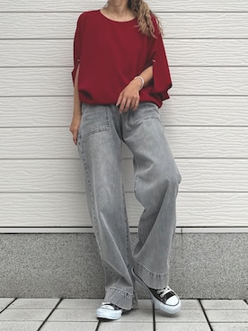 Q♥Officialさん（レディース・155cm）の夏コーディネート