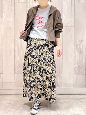 Q♥Officialさん（レディース・154cm）の秋コーディネート