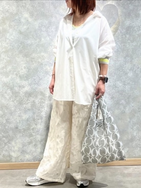 「Q（キュー）のアイテム（パンツ）」を使った、Q♥Officialさん（レディース・151cm）の冬コーディネート