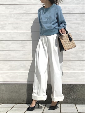 Q♥Officialさん（レディース・155cm）の春コーディネート