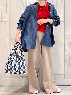 Q♥Officialさん（レディース・155cm）の秋コーディネート