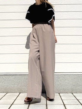 「Q（キュー）のアイテム」を使った、Q♥Officialさん（レディース・155cm）の春コーディネート