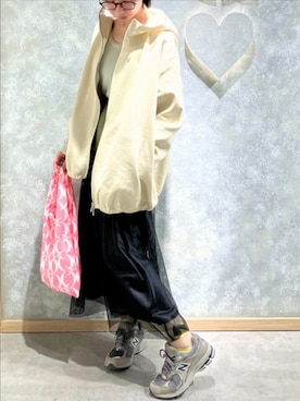 Q♥Officialさん（レディース・164cm）の冬コーディネート