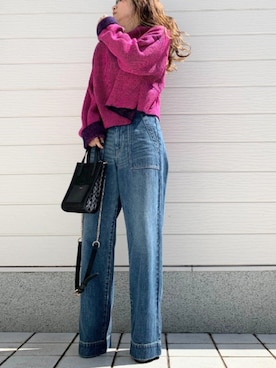 Q♥Officialさん(レディース・155cm)の秋コーディネート