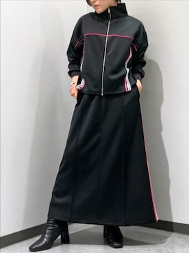 「Q（キュー）のアイテム」を使った、Q♥Officialさん（レディース・160cm）の春コーディネート