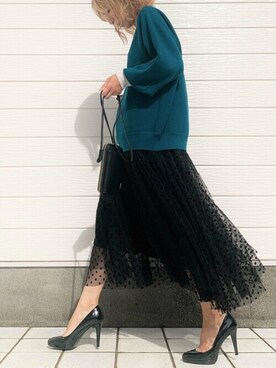 Q♥Officialさん（レディース・155cm）の秋コーディネート