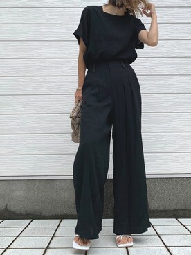 Q♥Officialさん(レディース・155cm)の夏コーディネート