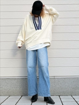 Q♥Officialさん（レディース・155cm）の秋コーディネート