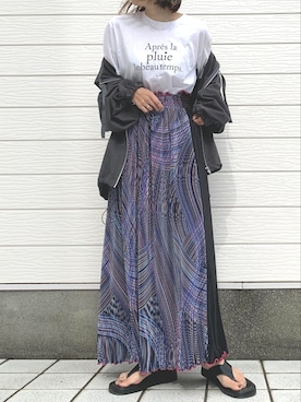 Q♥Officialさん(レディース・155cm)の夏コーディネート