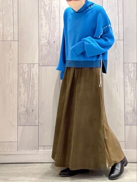 Q♥Officialさん(レディース・157cm)の秋コーディネート