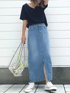 Q♥Officialさん(レディース・155cm)の夏コーディネート