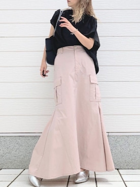 「Q（キュー）のアイテム」を使った、Q♥Officialさん（レディース・155cm）の夏コーディネート