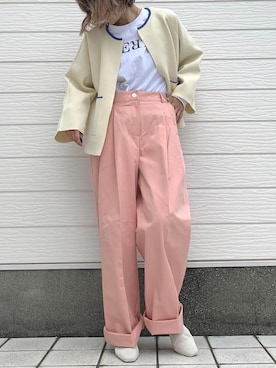 Q♥Officialさん（レディース・155cm）の春コーディネート