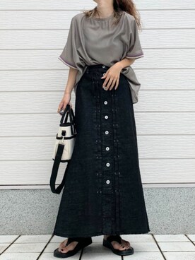 Q♥Officialさん(レディース・155cm)の夏コーディネート