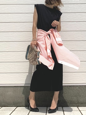 Q♥Officialさん(レディース・155cm)の夏コーディネート