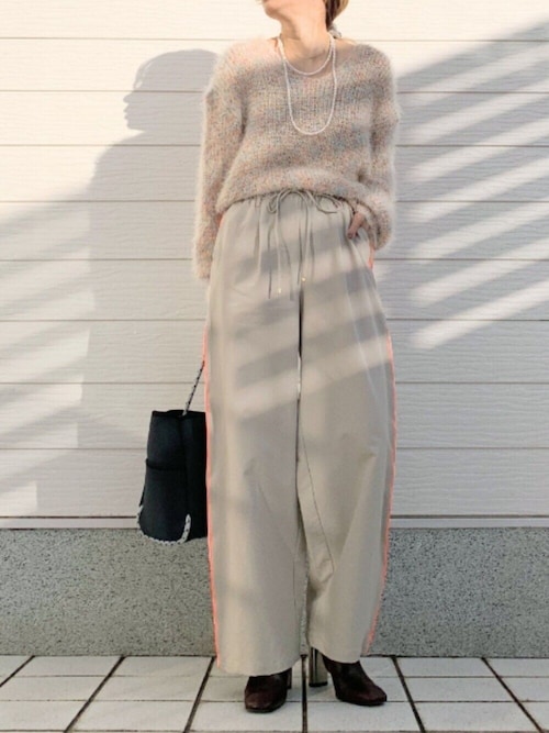 セール】ミックスカラーニット（ニット/セーター）｜Q（キュー）の