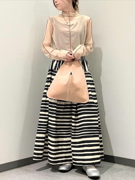 「スタッズ」｜Q♥Officialさん（レディース・147cm）の夏コーディネート