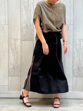 Q♥Officialさん（レディース・157cm）の夏コーディネート