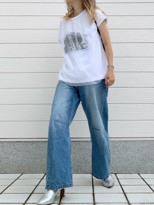 カルーセルチュールT（Tシャツ/カットソー）｜Q（キュー）の