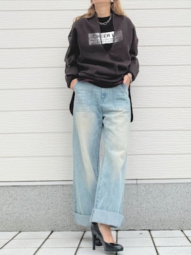 Q♥Officialさん（レディース・155cm）の秋コーディネート