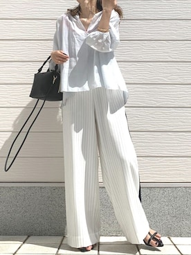 「ボストンバッグ」｜Q♥Officialさん（レディース・155cm）の春コーディネート