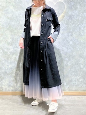 Q♥Officialさん(レディース・157cm)の春コーディネート