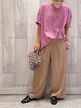 Q♥Officialさん（レディース・157cm）の夏コーディネート