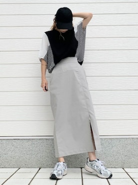 「刺繍」｜Q♥Officialさん（レディース・155cm）の夏コーディネート