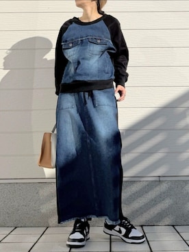 Q♥Officialさん（レディース・155cm）の冬コーディネート