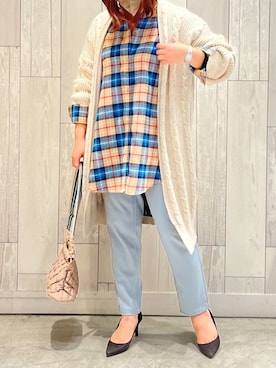 Q♥Officialさん(レディース・154cm)の冬コーディネート