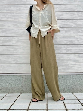 「Q（キュー）のアイテム」を使った、Q♥Officialさん（レディース・155cm）の夏コーディネート