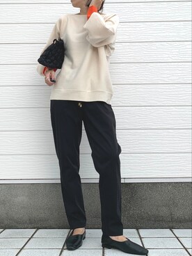 「HERMES（エルメス）のアイテム」を使った、Q♥Officialさん（レディース・155cm）の夏コーディネート