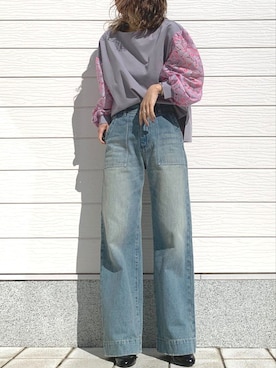 Q♥Officialさん（レディース・155cm）の春コーディネート