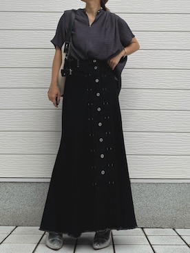 Q♥Officialさん(レディース・155cm)の夏コーディネート